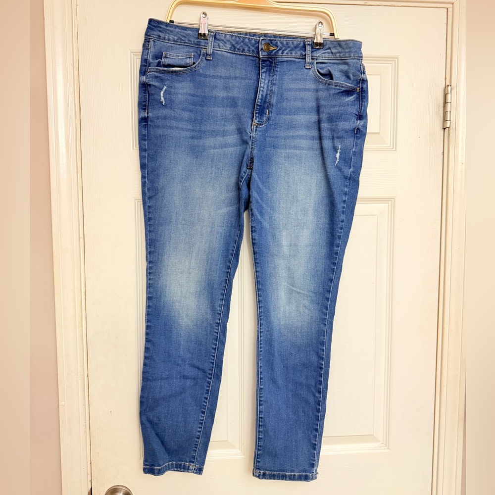 Sonoma Mid Wash Blue Skinny Jeans